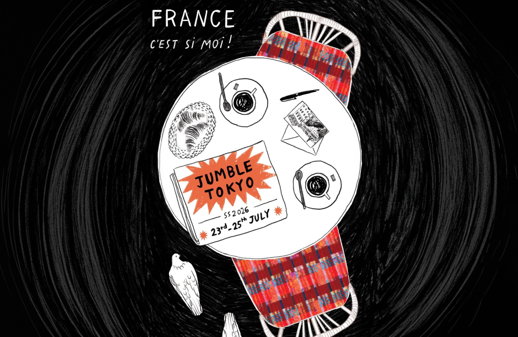 2026 Spring Summer Jumble Tokyoでは日本のファッション・ライフスタイルにおいて影響力を持ち続ける『FRANCE』の製品を集めた企画。 日本市場に初めて登場する商品を中心に、タイトルの通りフランスの雰囲気を感じられるアイテムをご紹介します。