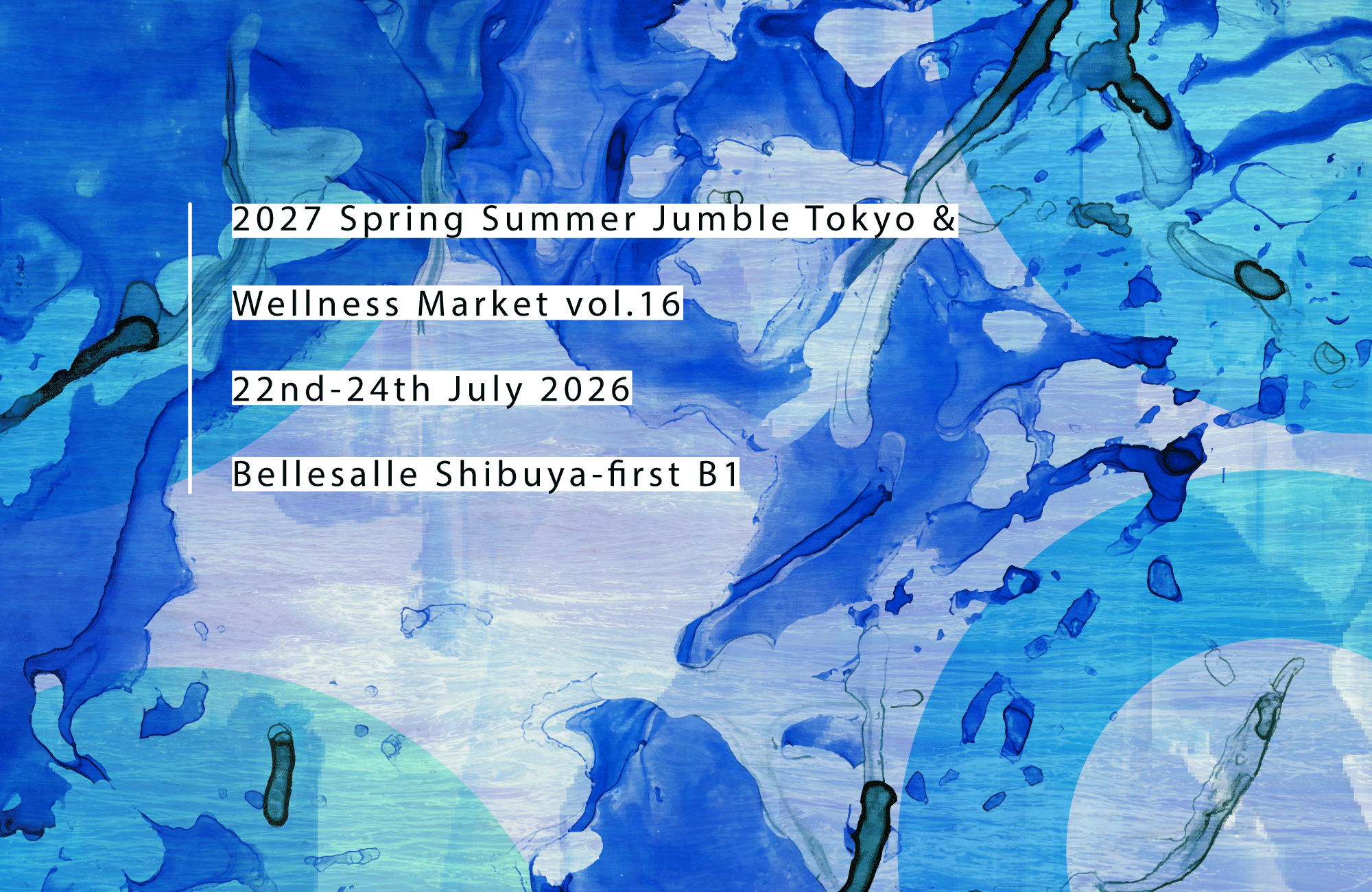 JUMBLE TOKYOのスタートは2005年秋 HOTEL CLASKA（目黒区）で始まり LAFORET MUSEUM HARAJUKU（原宿）, MODAPOLITICA（青山）, ベルサール原宿(外苑),そして2013年度より海外ブランドの出展に対応する為、会場をベルサール渋谷ファースト(渋谷)に移しました。 出展企業も90社を超え、約200ブランドの商品が並びます。